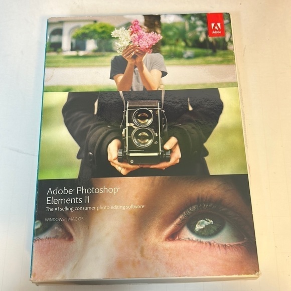 Adobe Photoshop 11 New Windows Mac Sealed - Picture 1 of 5